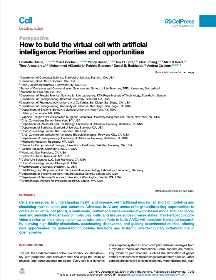 First Page of Article on AIVC in Cell